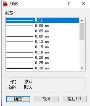 如何设置CAD线宽